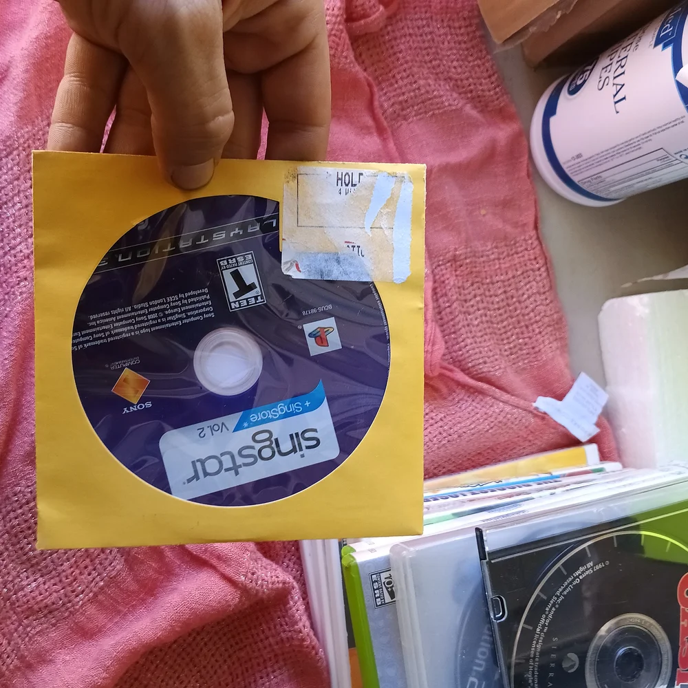 Sony SingStar Game Disc - Black